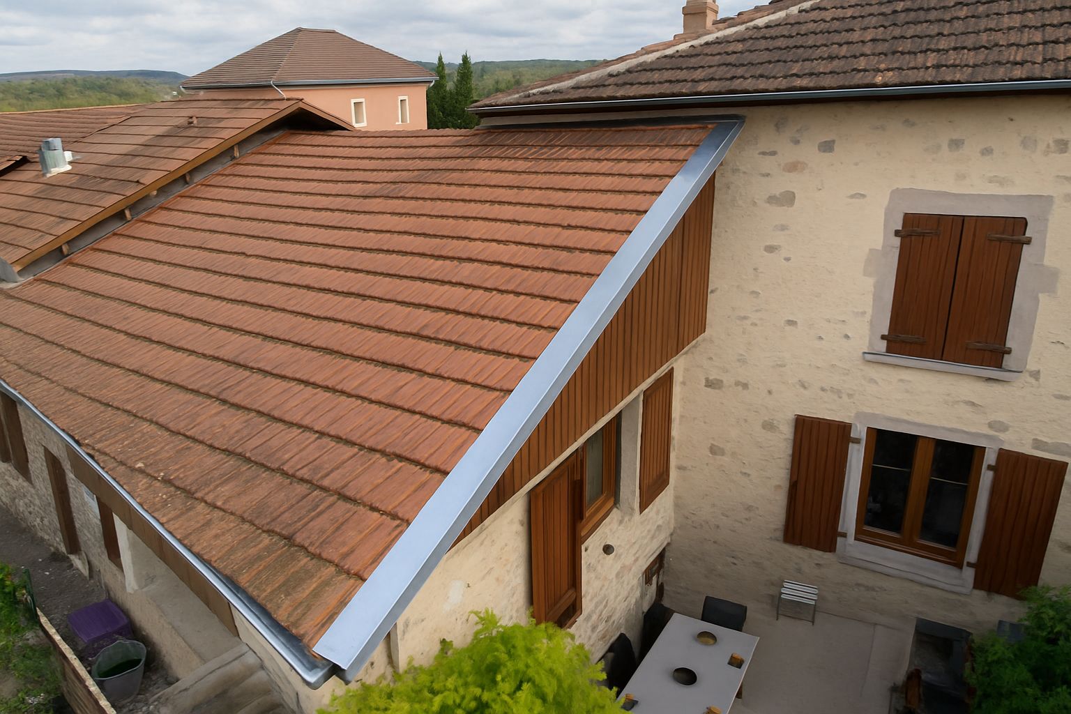  tuiles neuves 